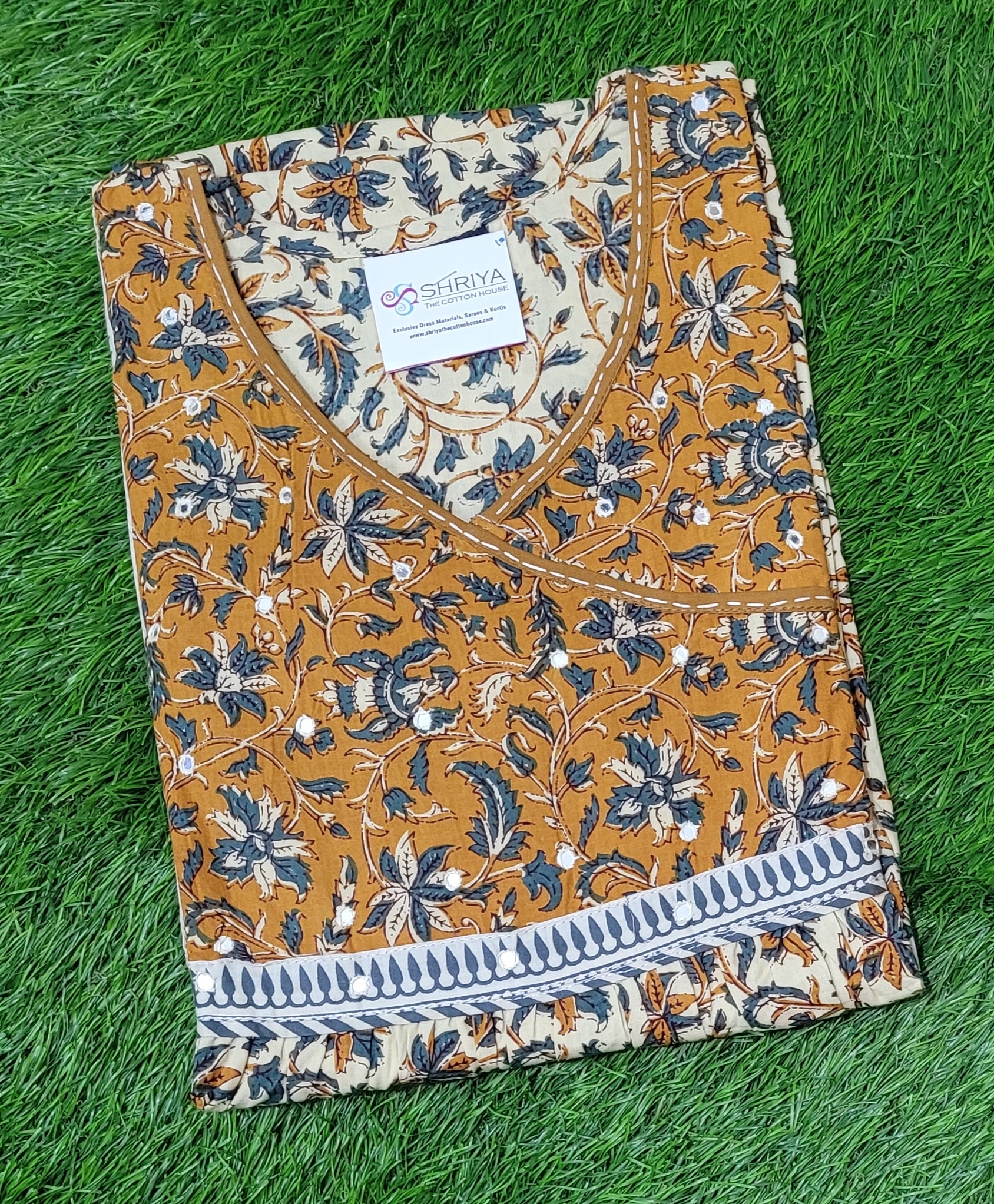 Premium quality printed designer cotton Nighties