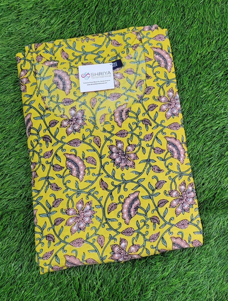 Premium quality printed designer cotton Kafthan Nighties - free size