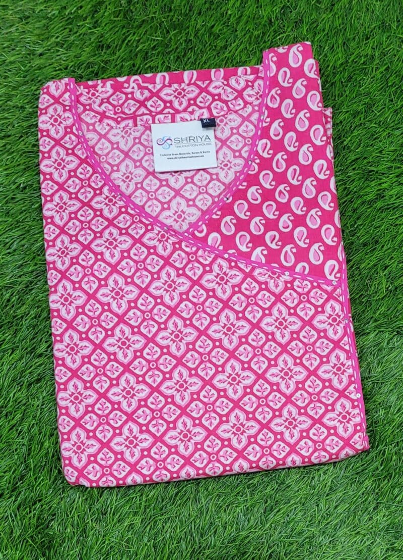 Premium quality printed designer cotton Nighties