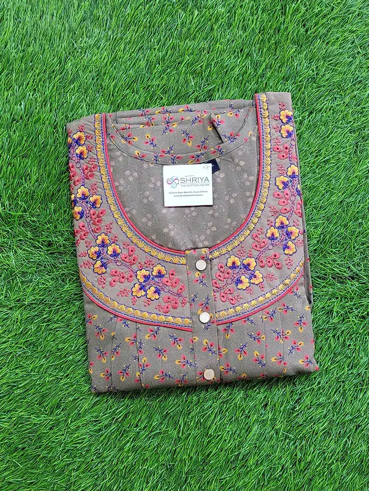Premium quality printed designer cotton Nighties