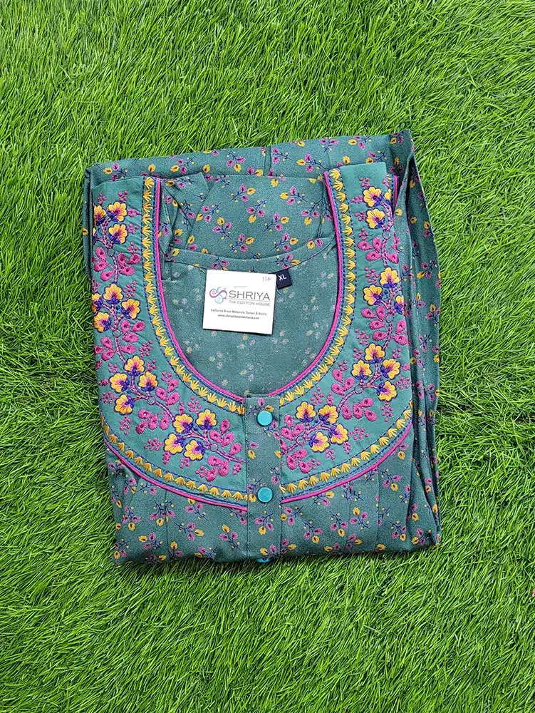 Premium quality printed designer cotton Nighties