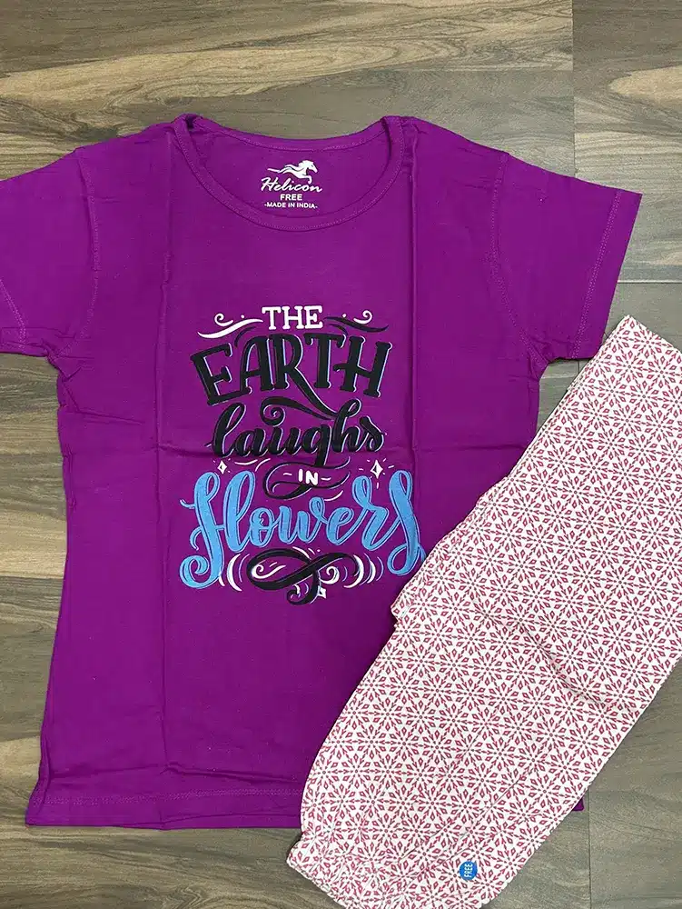 Premium quality Pyjama set (T shirt and Pant)
