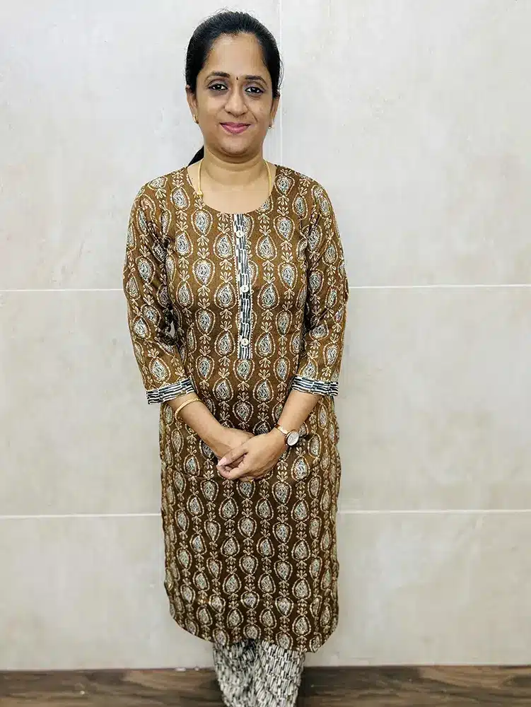 Printed Rayon top with Printed Rayon bottom