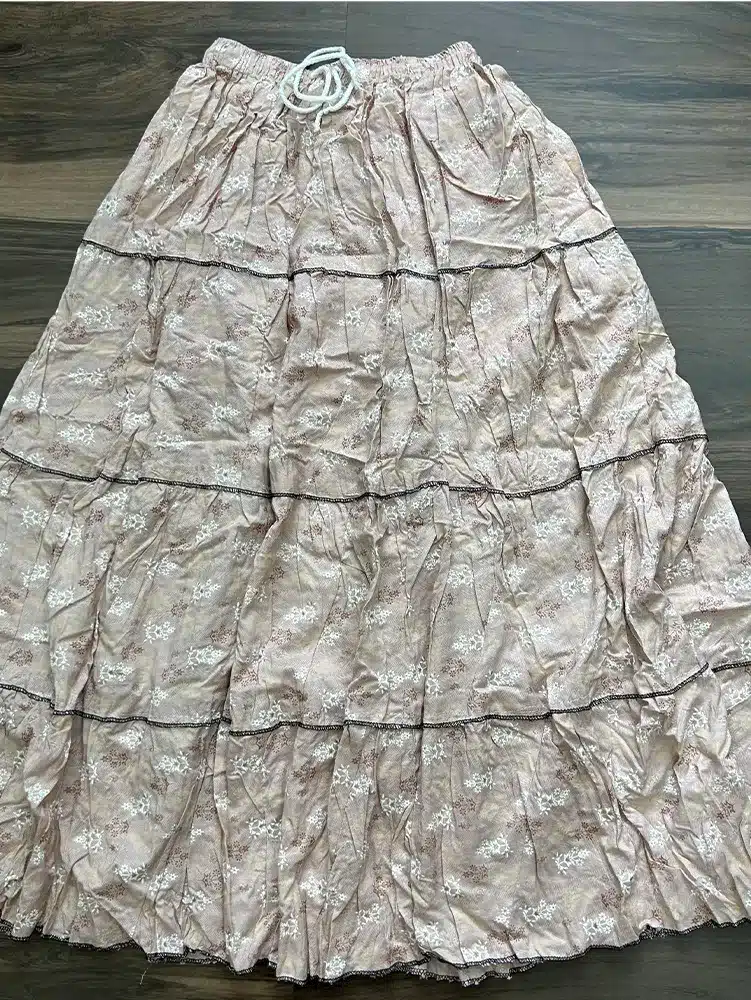 Printed Rayon long skirts