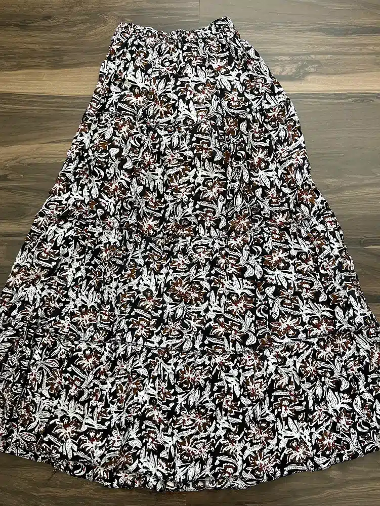 Printed Rayon long skirts