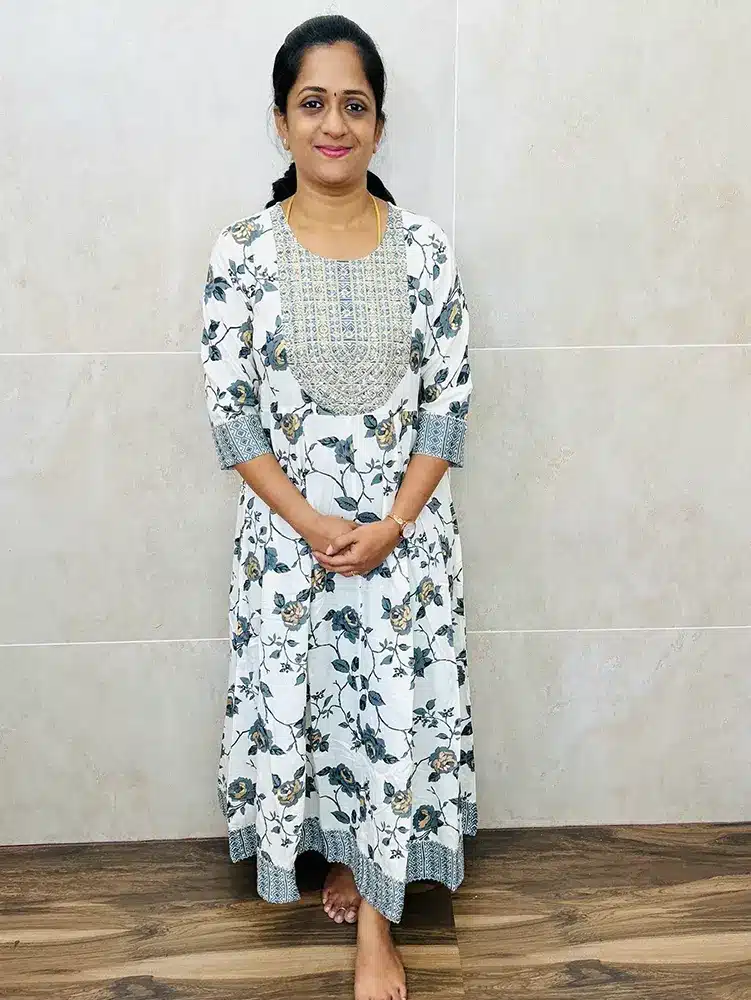 Printed Premium Rayon Long Gowns