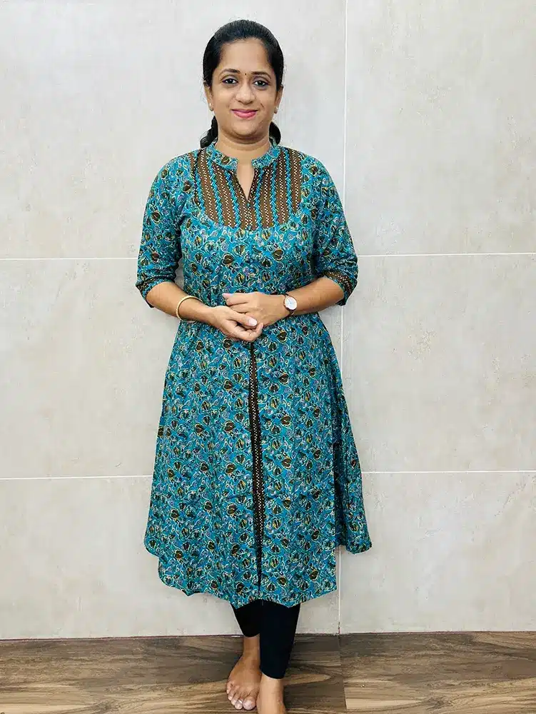 Ready to wear kalamkari cotton top
