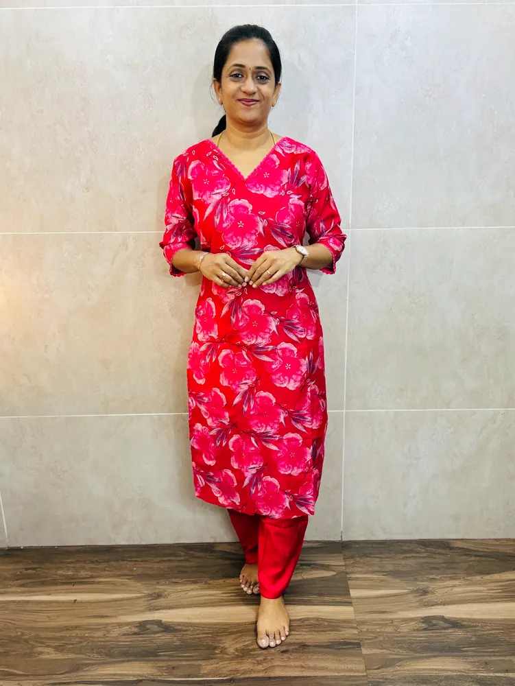 Textured soft silk cotton top(crepe lining) paired with silk cotton bottom(straight cut)