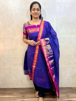 Top only - Kanchi cotton top (cotton lining)