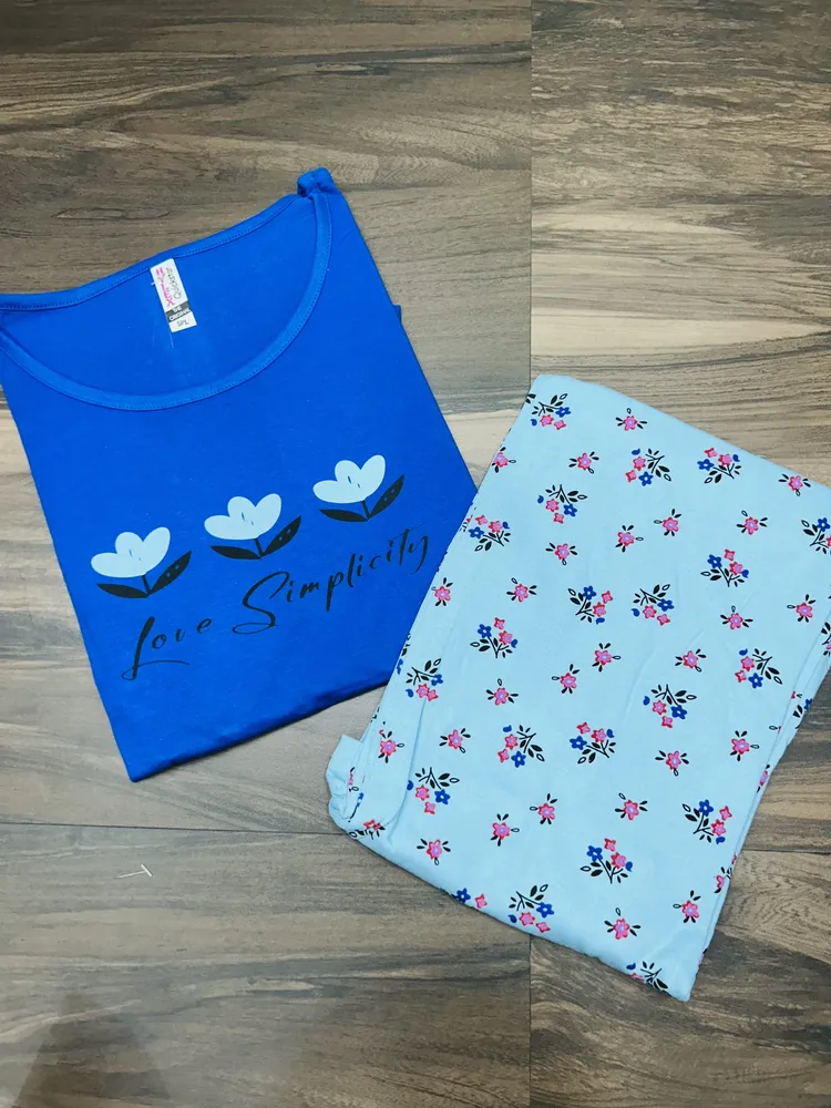 Premium quality Pyjama set (T shirt and Pant)