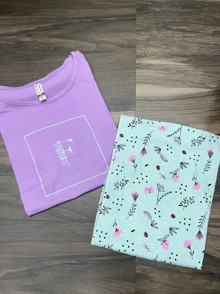 Premium quality Pyjama set (T shirt and Pant)